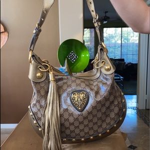 Gucci gold bag